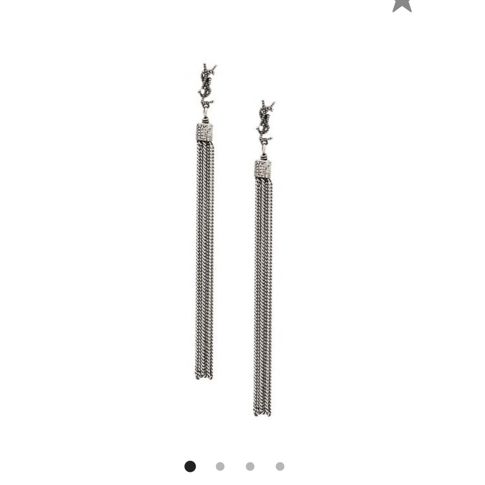 YSL LoULou tassel earrings